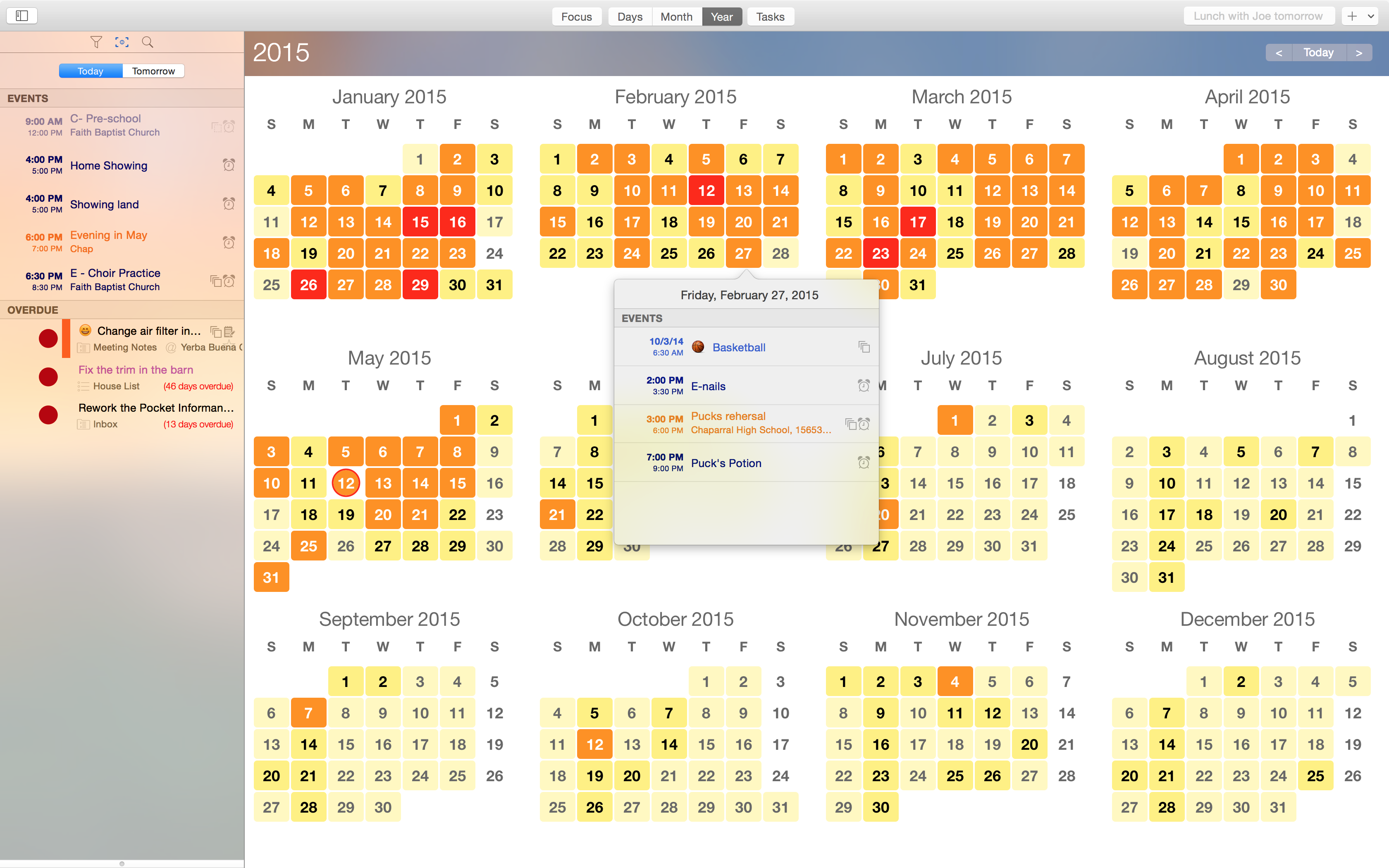 Desktop Informant for Mac OS X Best Alternative to Apple Calendar prMac