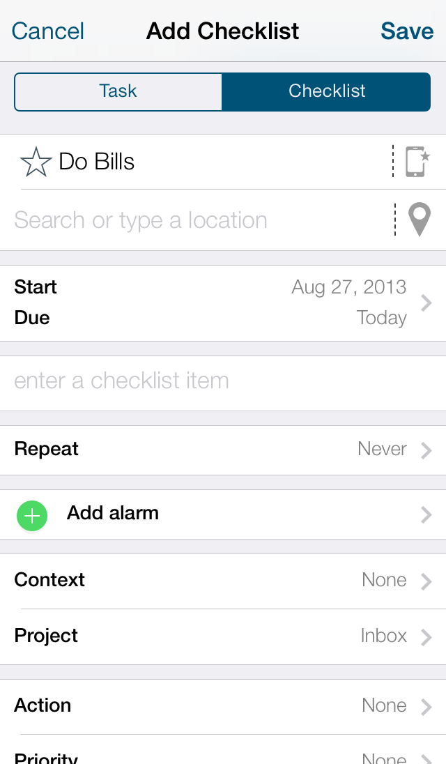 iPhone 4Inch Screenshot 18 Pocket Informant
