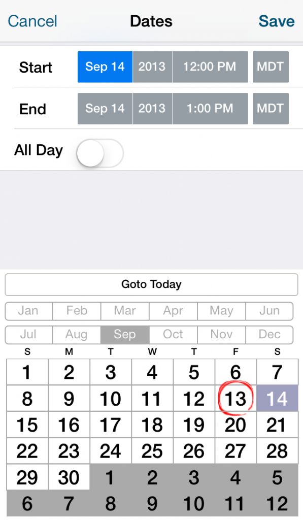 iPhone 4Inch Screenshot 5 Pocket Informant