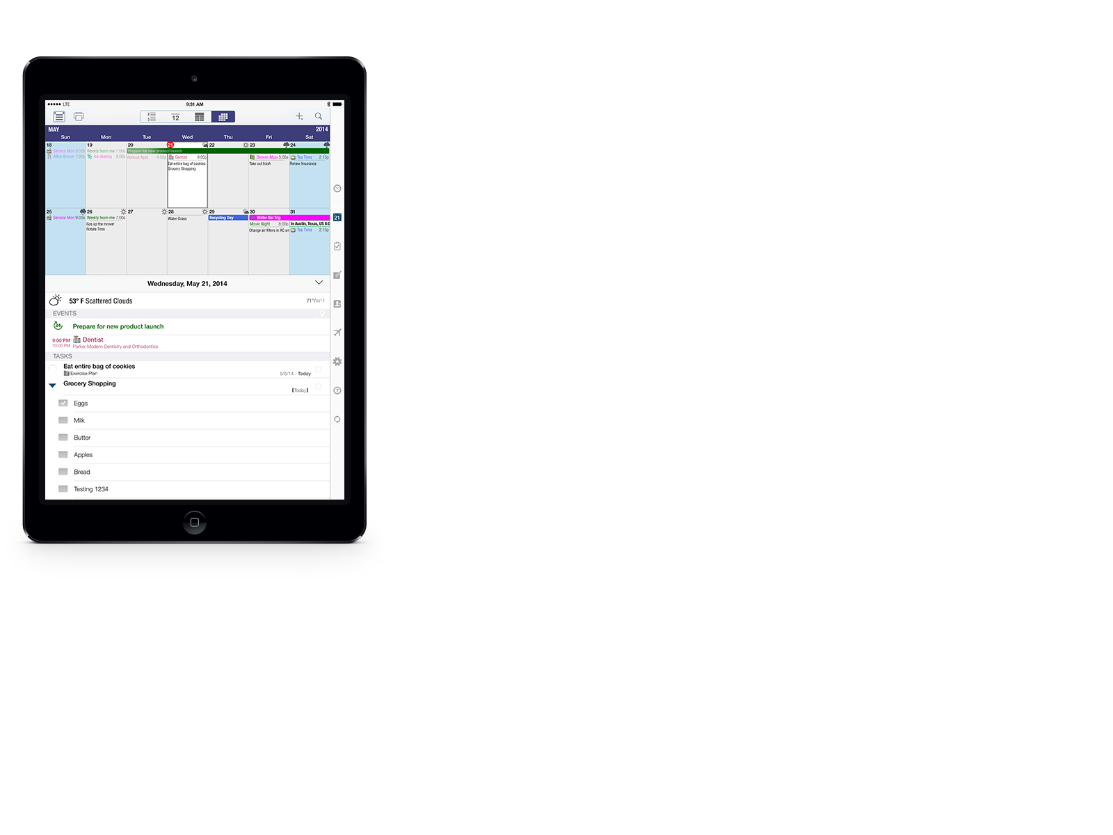 iPad2014 Pocket Informant