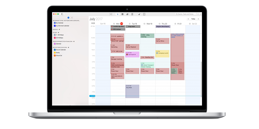 best calendar app for mac