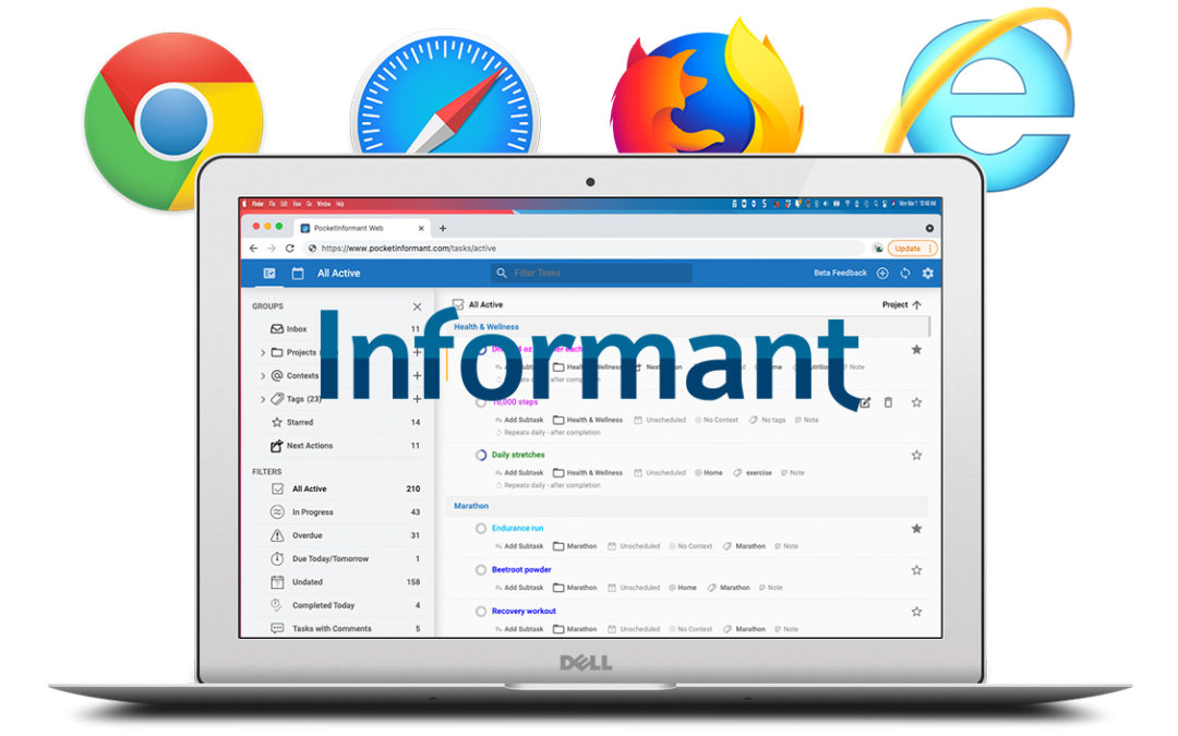 Informant for Web Updates – Now with Calendaring