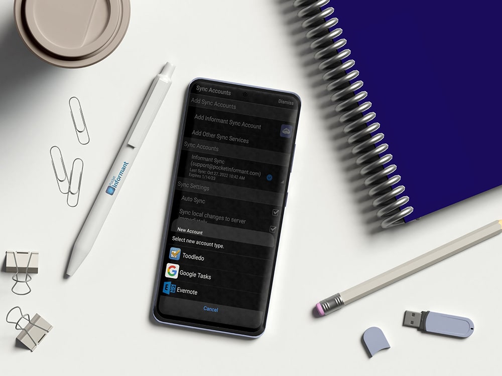 Informant Easy Set Up Android Website