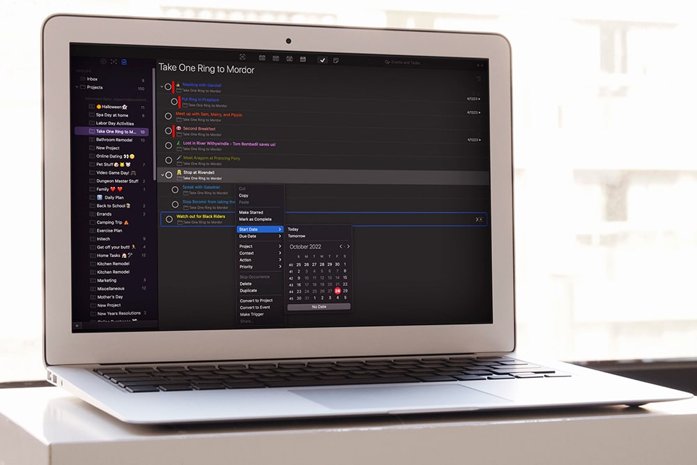 Mac-GTD-TAsks Mac GTD Tasks