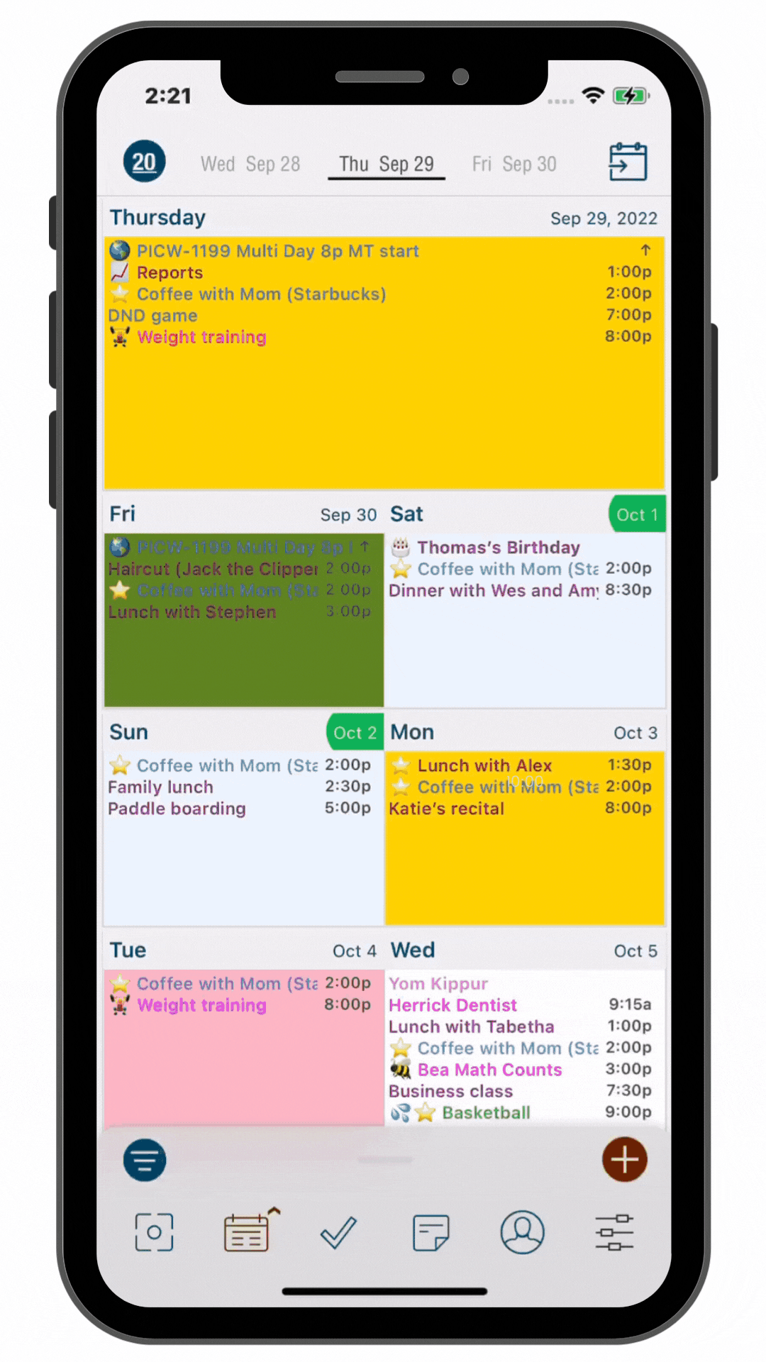 Pocket Informant Search Pocket Informant Search
