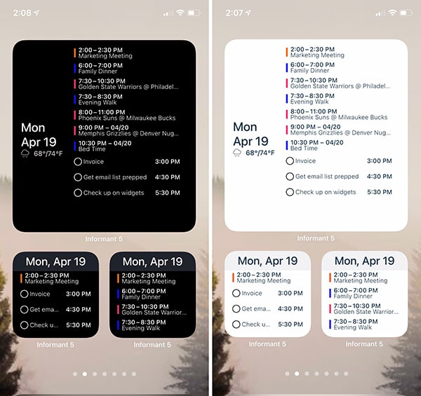 1-day-Large-Widget-Small-Widgets