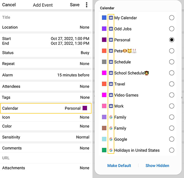 Android-Calendar-Select