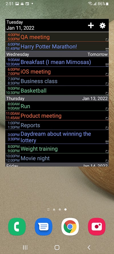 Android-Widget