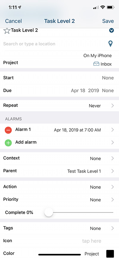 Task View Editor