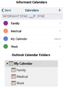 Pocket Informant Calendar Settings Pocket Informant Calendar Settings