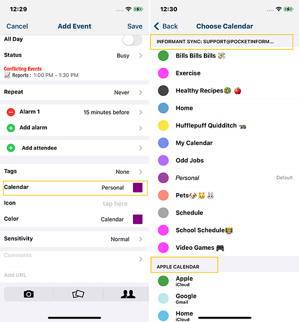 iOS-Calendar-Select