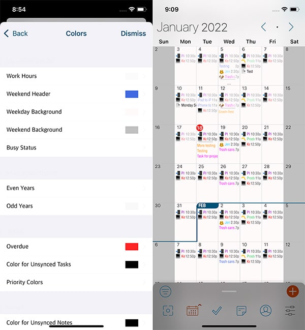 iOS Theme Screenshot