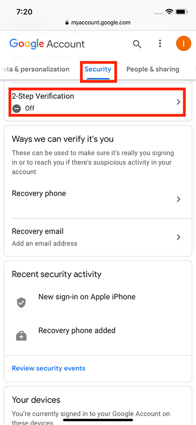 Sign-into-Gmail-in-Pocket-Informant-Step-2
