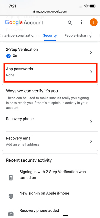 Sign-into-Gmail-in-Pocket-Informant-Step-3