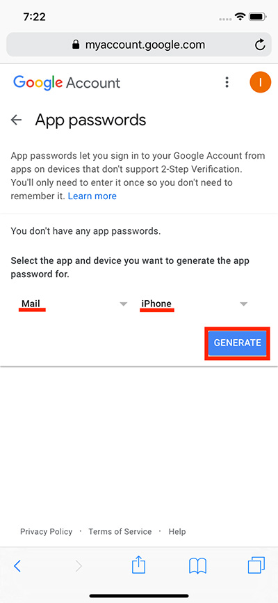 Sign-into-Gmail-in-Pocket-Informant-Step-4