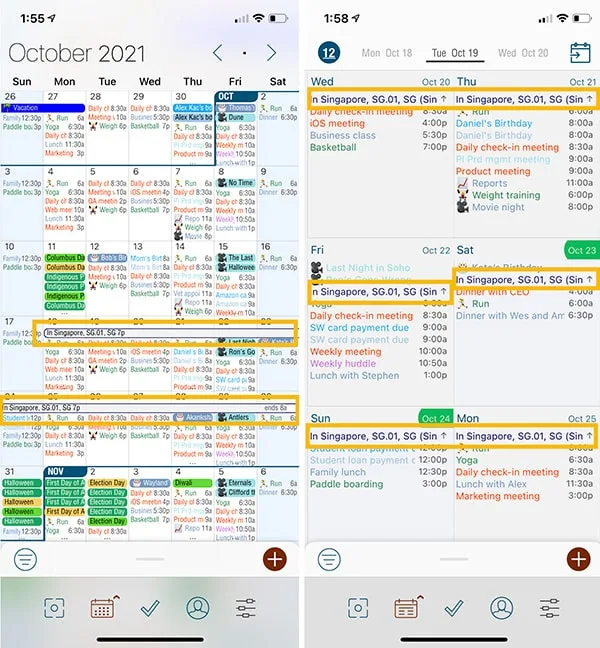 Travel-assist-calendar-views