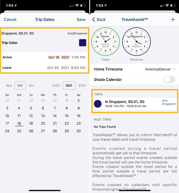 Travel Assist Step 2